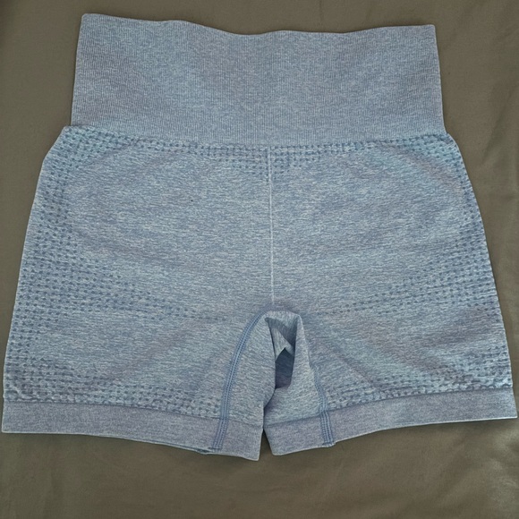 Blue short/ stretchy good for workout or just to wear - Picture 2 of 2